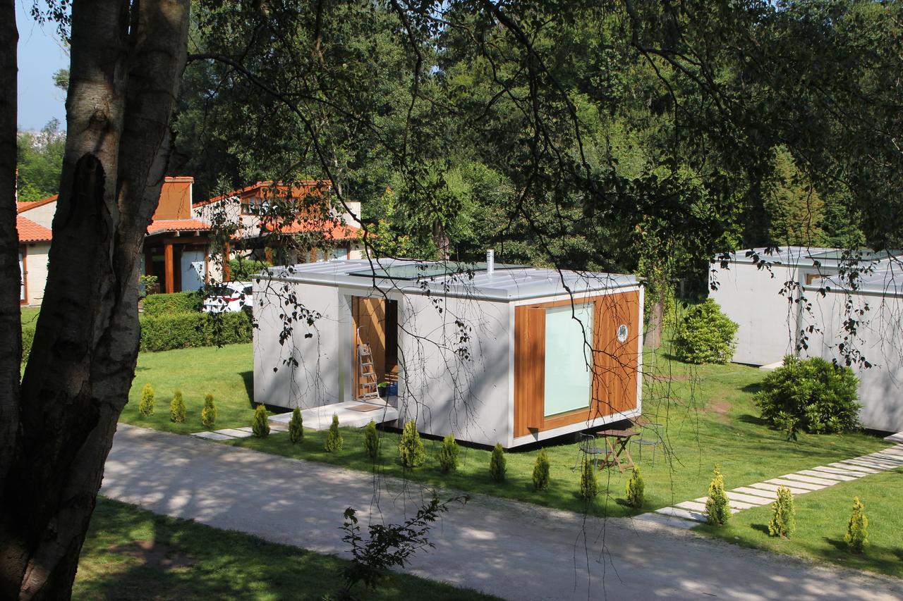Bungalow Camping Los Manzanos Санта Круз де Олейрос Экстерьер фото
