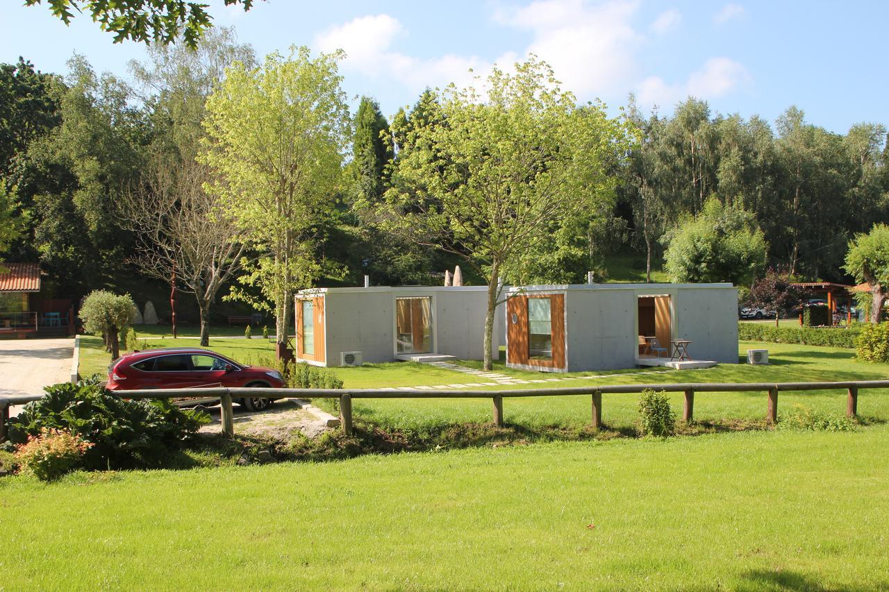Bungalow Camping Los Manzanos Санта Круз де Олейрос Экстерьер фото