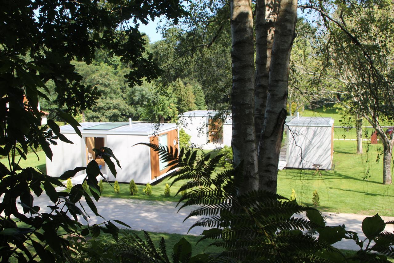 Bungalow Camping Los Manzanos Санта Круз де Олейрос Экстерьер фото