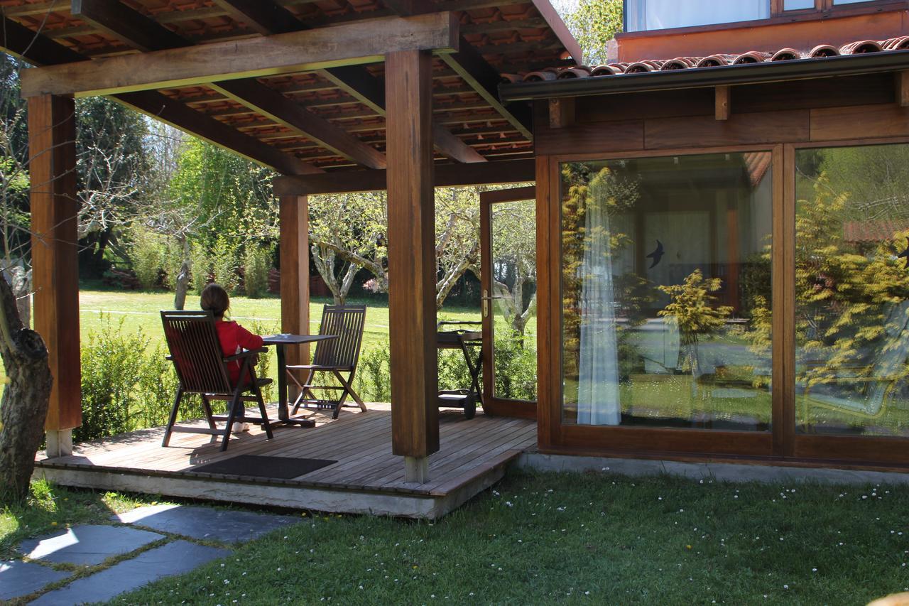 Bungalow Camping Los Manzanos Санта Круз де Олейрос Экстерьер фото
