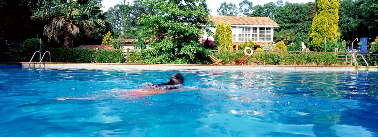 Bungalow Camping Los Manzanos Санта Круз де Олейрос Экстерьер фото